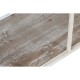 Лавица Home ESPRIT Бял Естествен Метал 159 X 36,5 X 91 cm