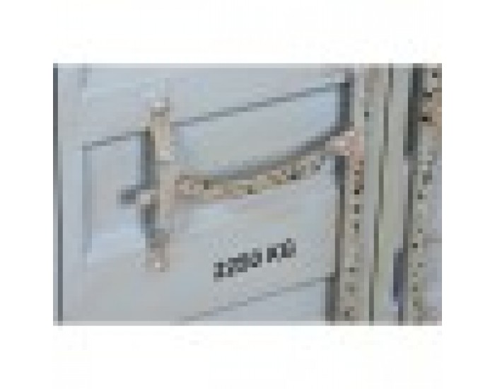 Лавица Home ESPRIT цвят тюркоаз Небесно синьо Метал Дървен MDF 87 x 44 x 168,5 cm