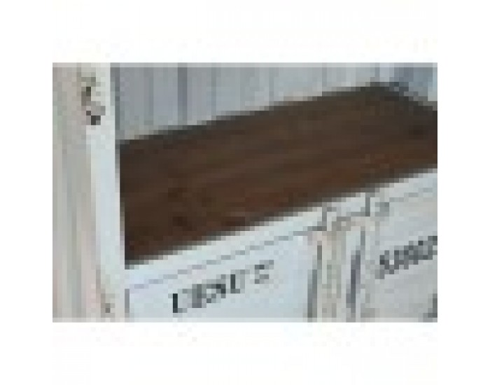 Лавица Home ESPRIT цвят тюркоаз Небесно синьо Метал Дървен MDF 87 x 44 x 168,5 cm