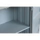 Лавица Home ESPRIT цвят тюркоаз Небесно синьо Метал Дървен MDF 87 x 44 x 168,5 cm