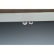 Лавица Home ESPRIT цвят тюркоаз Небесно синьо Метал Дървен MDF 87 x 44 x 168,5 cm