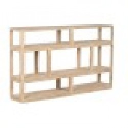 Лавица Home ESPRIT Естествен Дърво манго 160 x 30 x 93 cm - Etajere