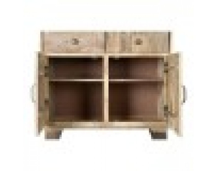 Лавица DKD Home Decor Метал Дърво манго (95 x 40 x 170 cm)