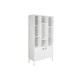 Лавица DKD Home Decor Бял Метал Дърво манго 90 x 40 x 180 cm