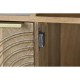Лавица DKD Home Decor Естествен Златен Дърво манго (90 x 40 x 180 cm)