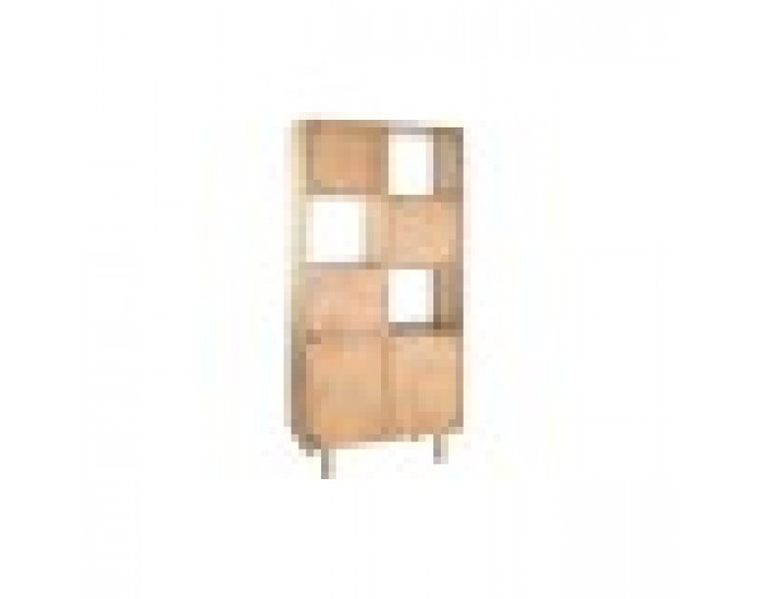 Лавица DKD Home Decor Естествен Златен Дърво манго (90 x 40 x 180 cm)
