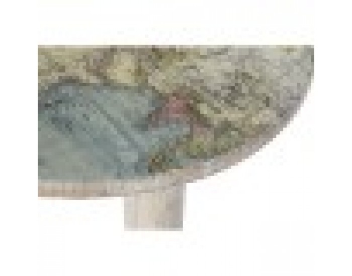 Помощна маса Home ESPRIT Бял Светло кафяв Дърво манго 40 x 40 x 47,5 cm (2 броя)