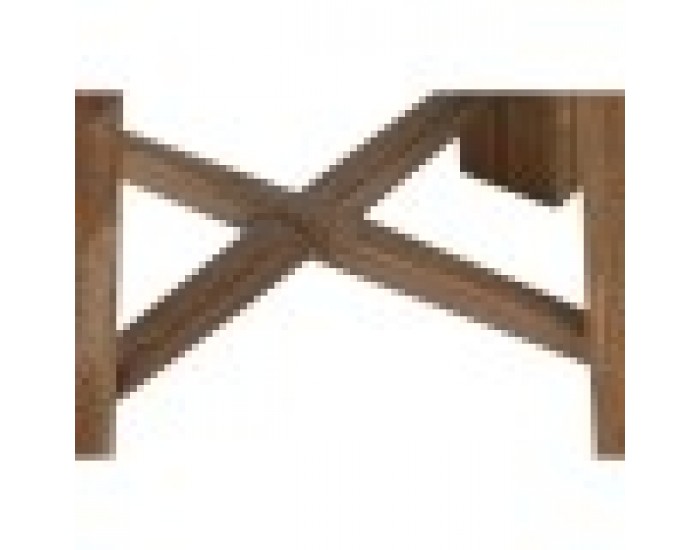 Помощна масичка Home ESPRIT Кафяв Ела Дървен MDF 60 x 60 x 45 cm