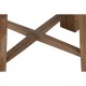 Помощна масичка Home ESPRIT Кафяв Ела Дървен MDF 60 x 60 x 45 cm