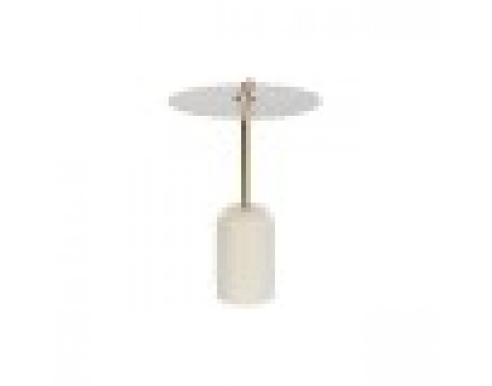 Помощна маса DKD Home Decor Сив Желязо 40 x 40 x 56 cm