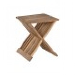 Помощна маса Home ESPRIT Естествен Тик 40 x 35 x 45 cm - Home esprit