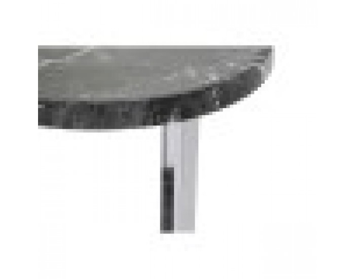 Помощна маса DKD Home Decor Черен Дървен MDF 40 x 40 x 53 cm