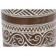 Помощна маса DKD Home Decor Естествен Бял (28 x 28 x 50 cm)