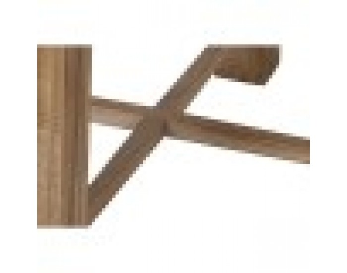 Помощна масичка Home ESPRIT Кафяв Ела Дървен MDF 80 x 80 x 53,5 cm