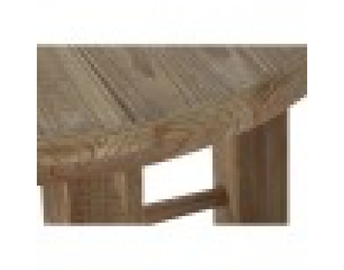 Помощна масичка Home ESPRIT Кафяв Ела Дървен MDF 80 x 80 x 53,5 cm