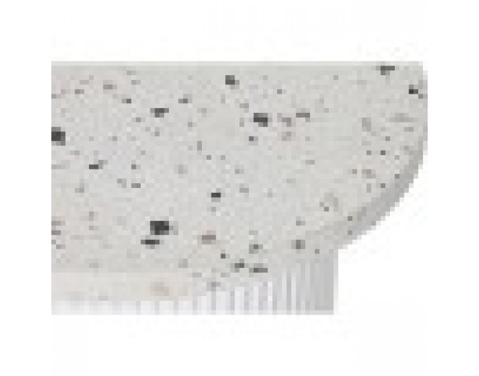 Помощна маса Home ESPRIT Бял Дървен MDF Терацо 40 x 40 x 37,5 cm