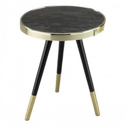 Помощна маса DKD Home Decor, Кристал, Стомана, 42,5 x 42,5 x 48 cm - Dkd home decor