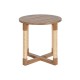 Помощна маса Home ESPRIT Естествен Ела Дървен MDF 48 x 48 x 50,5 cm
