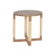 Помощна маса Home ESPRIT Естествен Ела Дървен MDF 48 x 48 x 50,5 cm