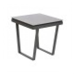 Помощна маса Home ESPRIT Сив Метал 51 x 51 x 53 cm - Home esprit