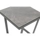 Помощна маса Home ESPRIT Сив Метал 51 x 51 x 53 cm