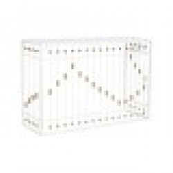 Console Home ESPRIT Бял Златен Огледало 120 x 40 x 80 cm - Măsuțe de living