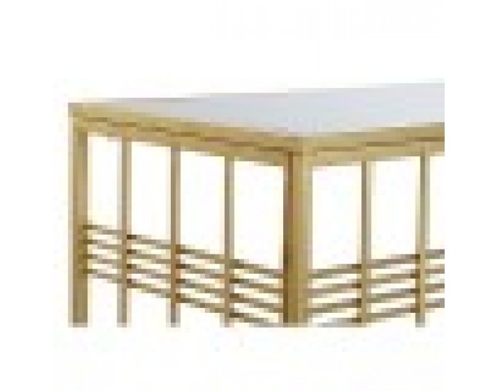 Конзола DKD Home Decor Метал Кристал (120 x 40 x 81 cm)