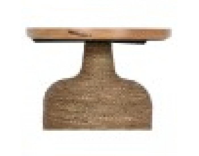 Помощна маса Home ESPRIT Светло кафяв Въже Ела 44 x 44 x 56 cm