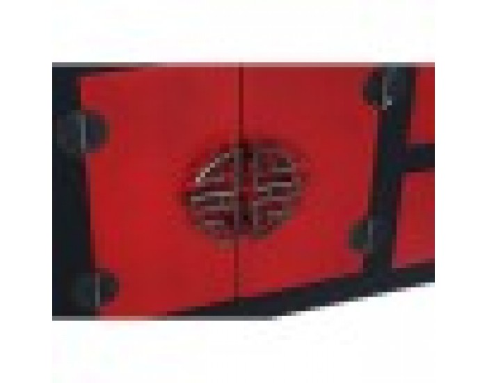 Конзола DKD Home Decor 63 x 27 x 83 cm Ела Черен Оранжев Пластмаса Дървен MDF