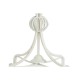 Помощна маса DKD Home Decor 81 x 81 x 81,5 cm Метал Бял