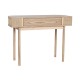Конзола Home ESPRIT Жълт Златен Pатан Ела 100 x 40 x 76 cm