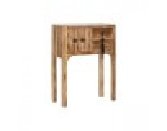 Конзола Home ESPRIT Черен Ела Дървен MDF 64 x 26 x 83 cm