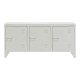 ТВ шкаф Home ESPRIT Бял Метал 120 x 40 x 58 cm