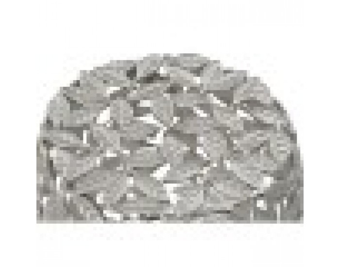 Помощна маса DKD Home Decor Алуминий Листи (40 x 40 x 45 cm)