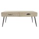 Помощна маса DKD Home Decor Метал Дърво от пауловния Дървен MDF (100 x 52 x 42.5 cm)