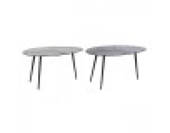 Помощна маса DKD Home Decor Черен Златен Алуминий Месинг 78 x 45 x 40 cm (2 броя)