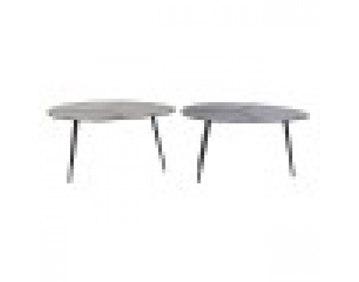 Помощна маса DKD Home Decor Черен Златен Алуминий Месинг 78 x 45 x 40 cm (2 броя)