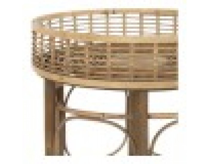Помощна маса DKD Home Decor Pатан (2 pcs)