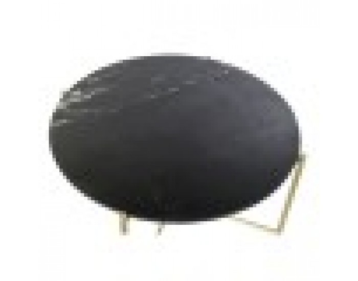 Трапезна маса DKD Home Decor Мрамор Желязо (81 x 81 x 44 cm)
