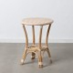 Помощна маса 50 x 50 x 67 cm Естествен Бежов Pатан - Rosanto home