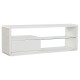 ТВ шкаф DKD Home Decor Бял Кристал MDF