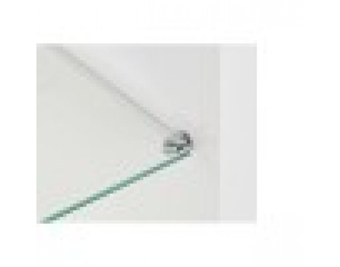ТВ шкаф DKD Home Decor Бял Кристал MDF