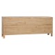 ТВ шкаф Home ESPRIT Черен Естествен Ела Дървен MDF 130 x 24 x 51 cm