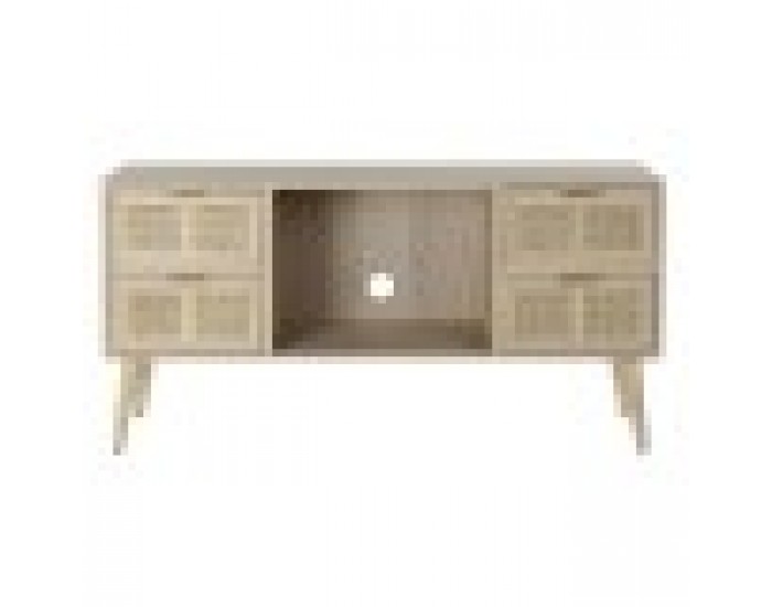 ТВ шкаф DKD Home Decor, Дърво от пауловния, Дървен, MDF, 120 x 42 x 60 cm