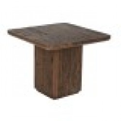 Помощна маса Home ESPRIT Кафяв Рециклирано дърво 61 x 61 x 50 cm - Home esprit