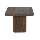 Помощна маса Home ESPRIT Кафяв Рециклирано дърво 61 x 61 x 50 cm