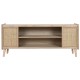 ТВ шкаф Home ESPRIT Естествен Pатан Дърво от пауловния 120 x 35 x 54 cm