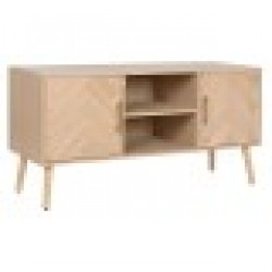 ТВ шкаф Home ESPRIT Естествен Дърво от пауловния Дървен MDF 120 x 40 x 60 cm - Home esprit