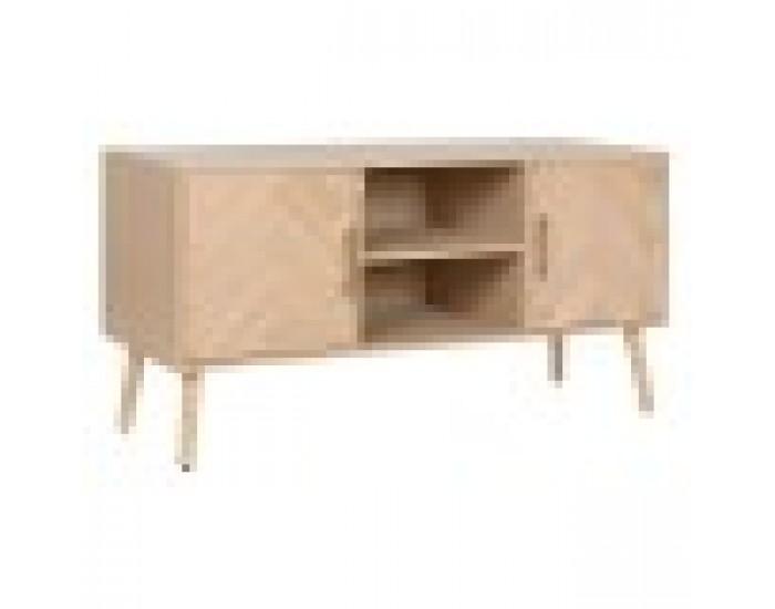 ТВ шкаф Home ESPRIT Естествен Дърво от пауловния Дървен MDF 120 x 40 x 60 cm