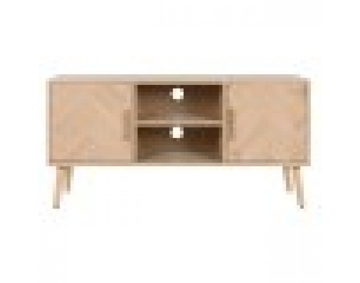 ТВ шкаф Home ESPRIT Естествен Дърво от пауловния Дървен MDF 120 x 40 x 60 cm